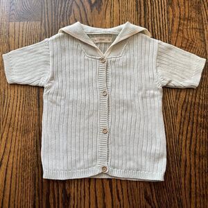 Fin and Vince Seafoam Sailor Cardigan (2-3Y)
